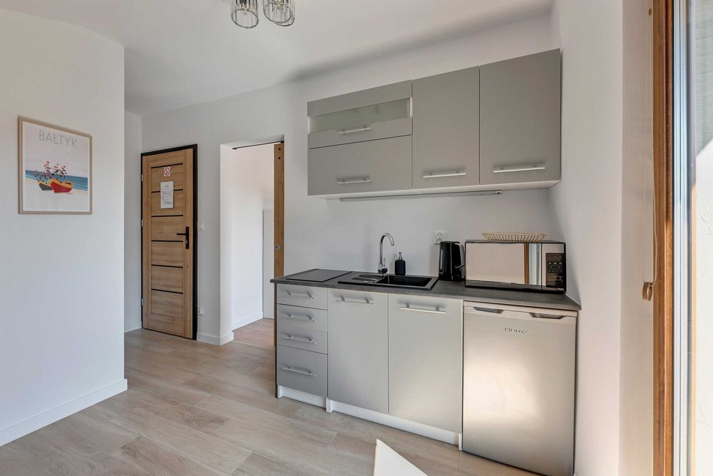 Apartamenty pokoje 10 min od plaży Władysławowo kuchnia balkon parking
