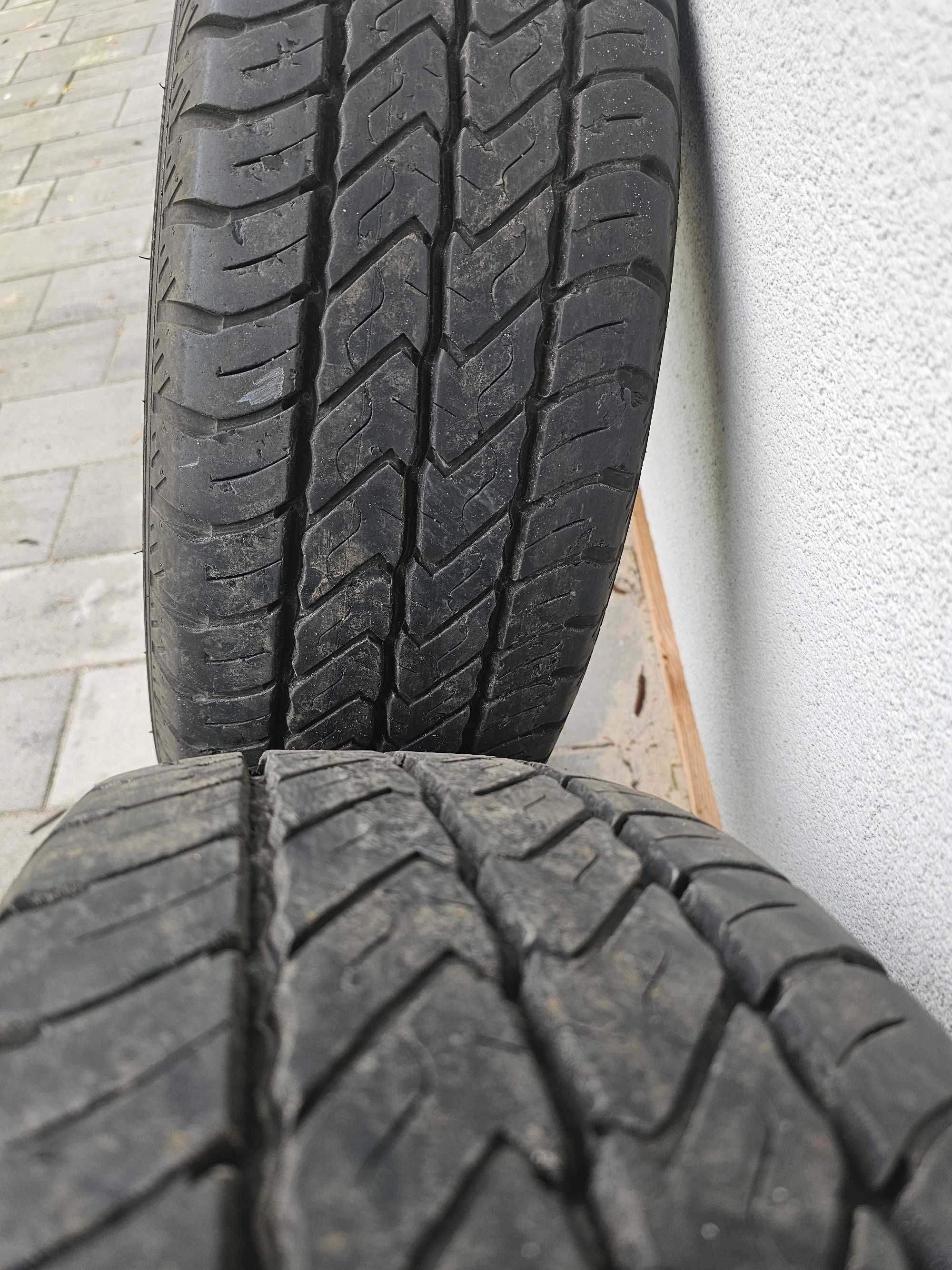 OPONY letnie do dostawczaka Dunlop 215/60 R17C wysokość bieżnika 8mm