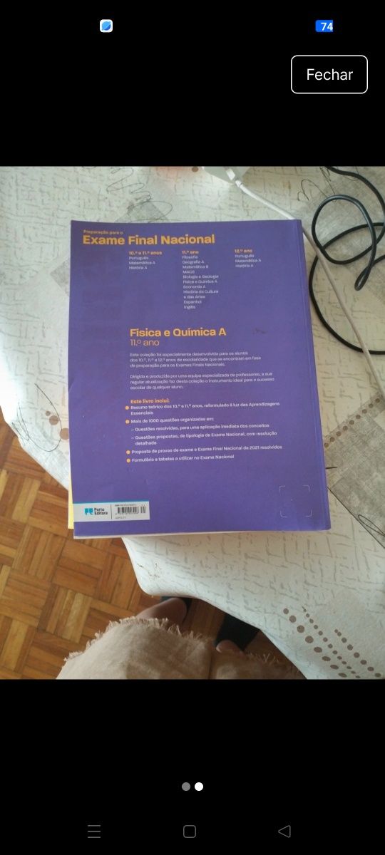 Preparação para o exame nacional- Física e Química 2022