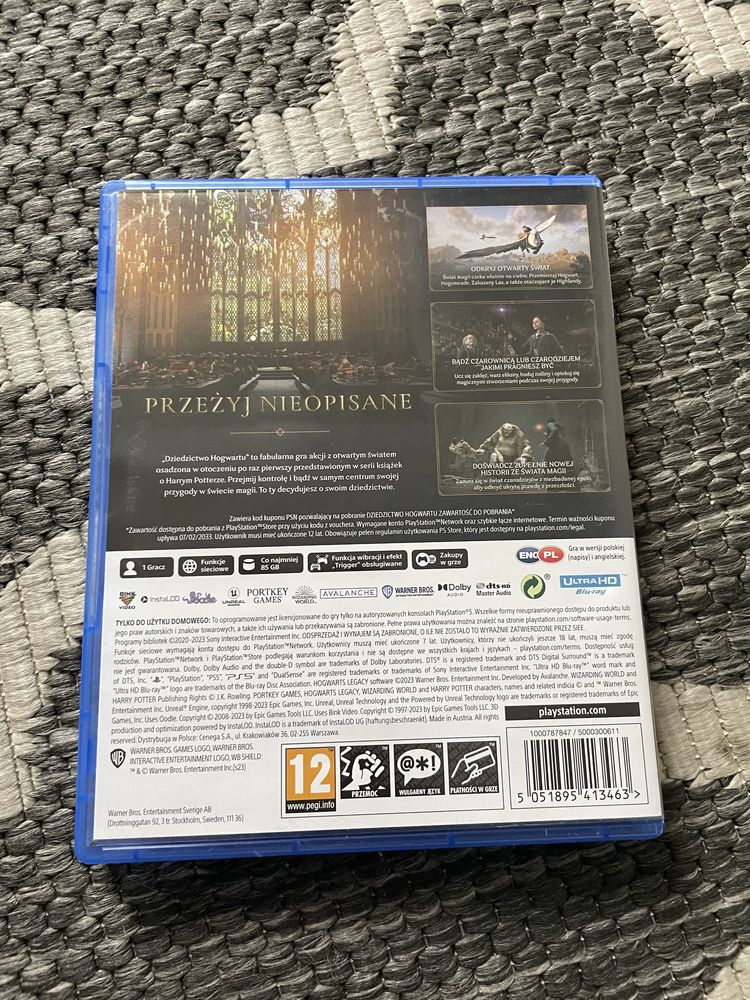 Dziedzictwo Hogwardu Ps5