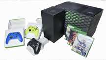 Xbox Series X 1TB + 3 gry + 3 pady + stacja ładowania