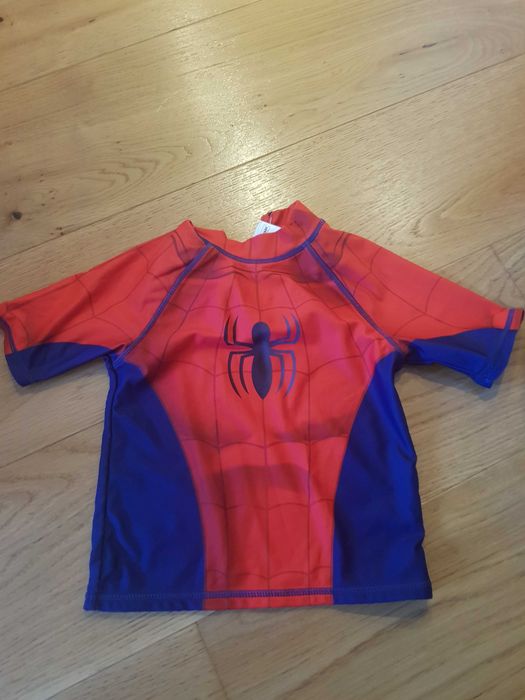 Strój bluzka do pływania Spiderman 2-3 lata