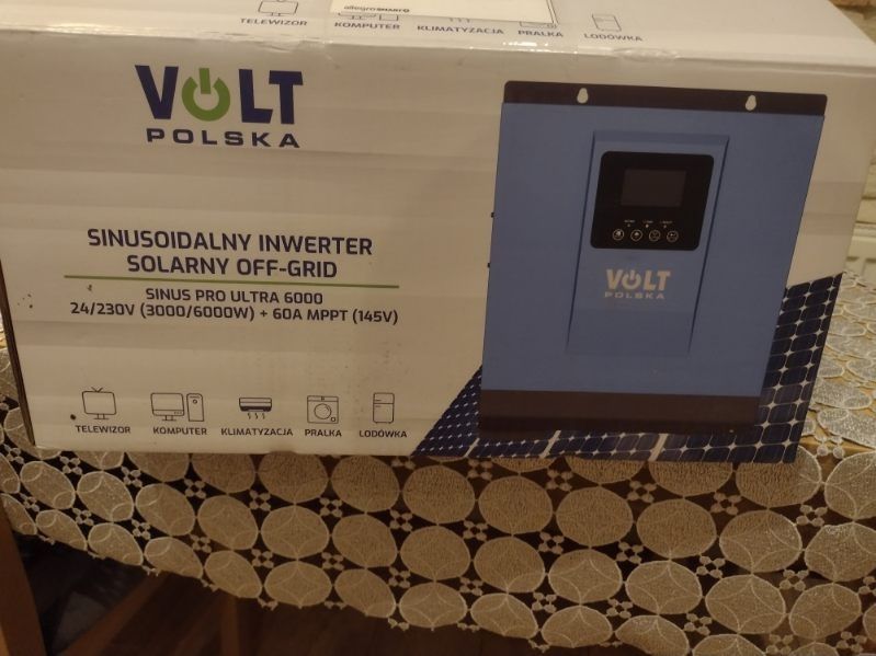 Sinusoidalny inwerter solarny