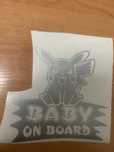 Bebe a bordo - vinil