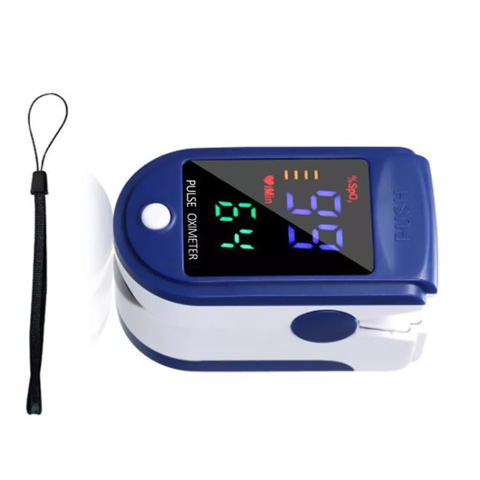 Пульсоксиметр, медицинский цифровой прибор для измерения пульса и уров