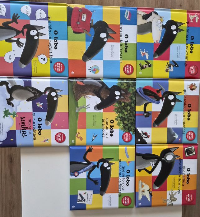 Coleção O Lobo que...do n.°17 ao n° 24 ( versão capa dura)