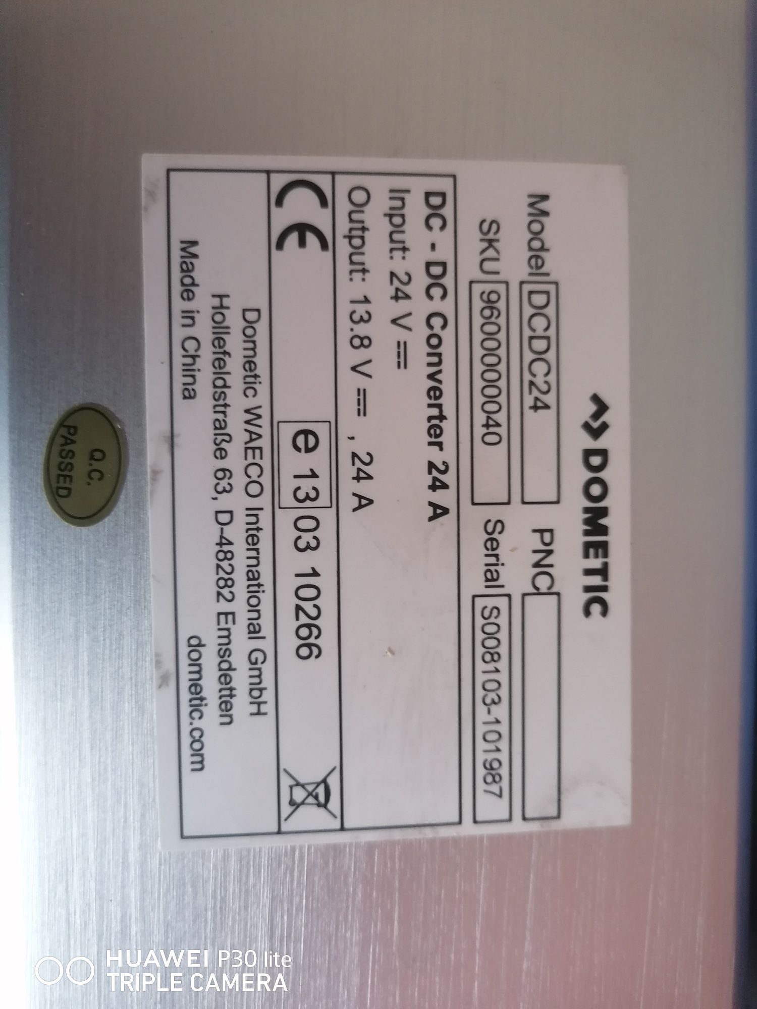 DC-DC Converter 24A Dometic