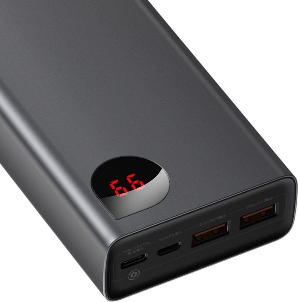 adaman powerbank 2x usb 1x usb-c 1x microusb 20000mah 65w quick c qmx