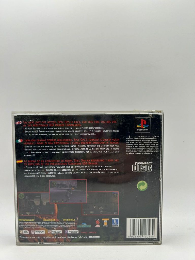 Spec Ops Ranger Elite Ps1 nr 5586