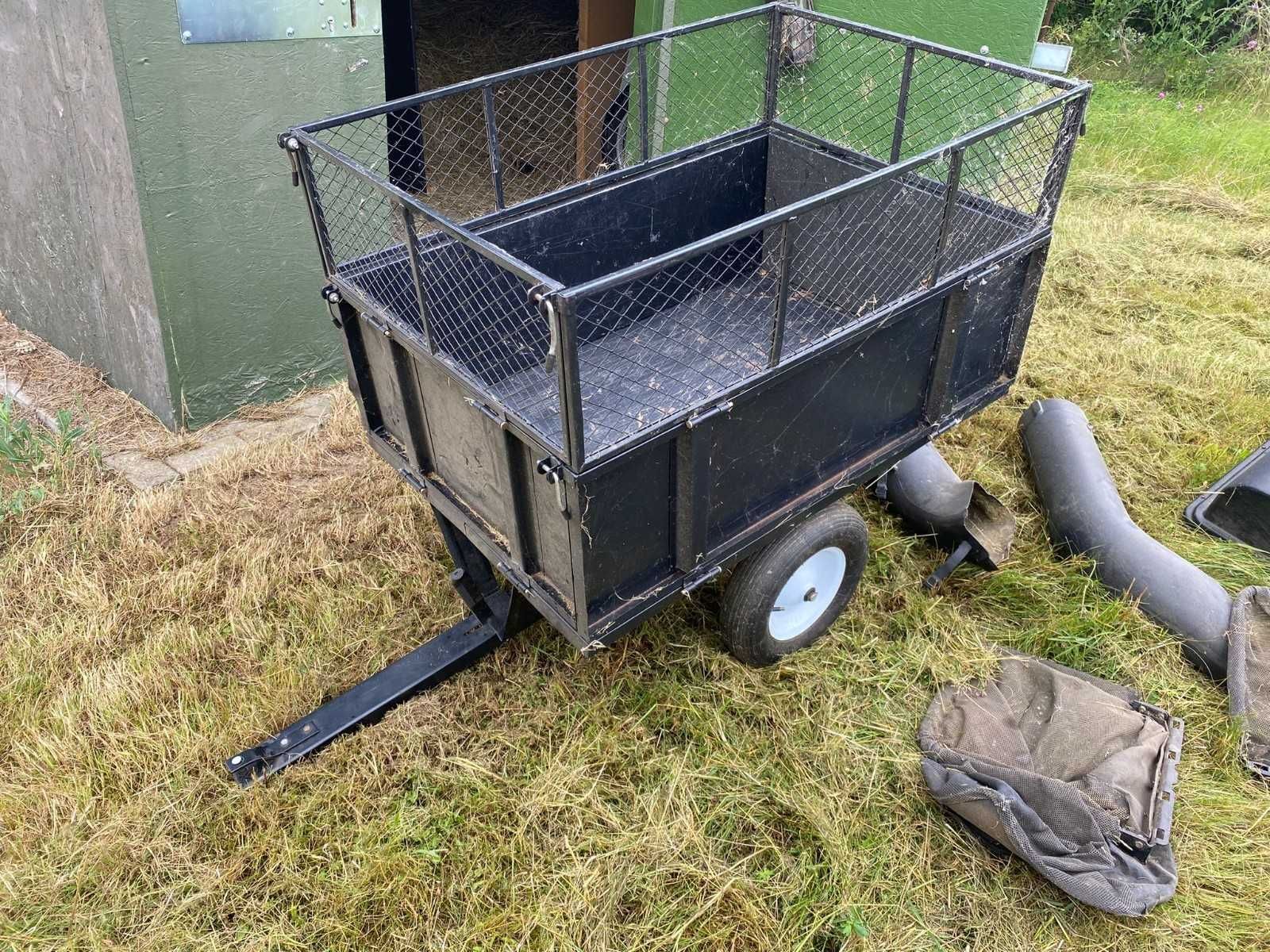 Kosiarka MTD B10 Rasentrac + przyczepka  Traktorek briggs & stratton