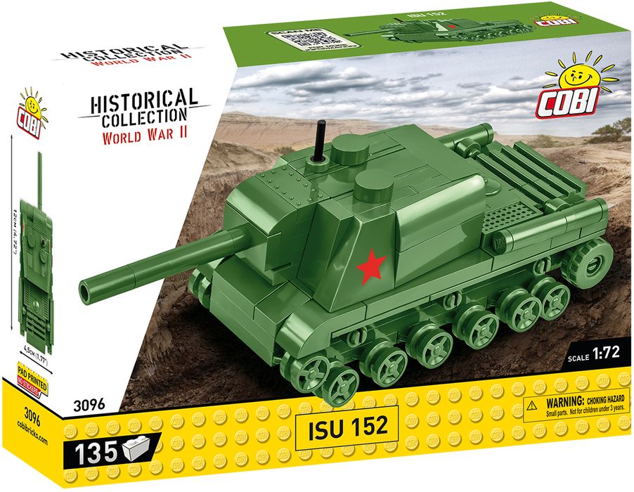 Klocki Cobi 3096 Czołg Isu 152 Hc Ww2 135 El.