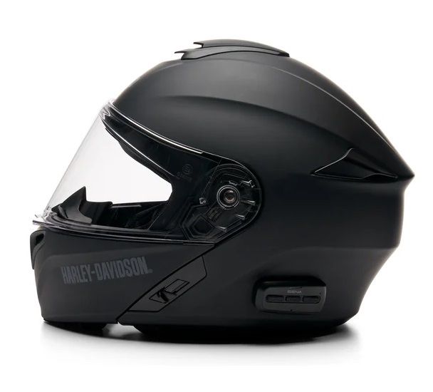 Kask Harley Davidson z interkomem Outrush Silver Matt rozm.S