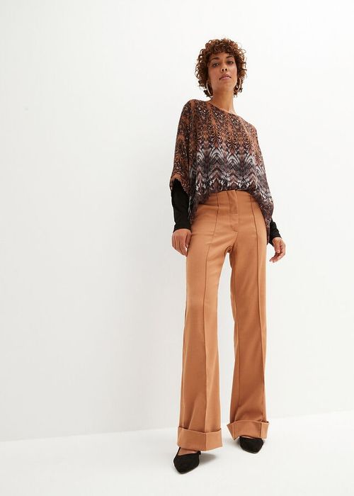 B.P.C tunika szyfonowa we wzory ^48/50