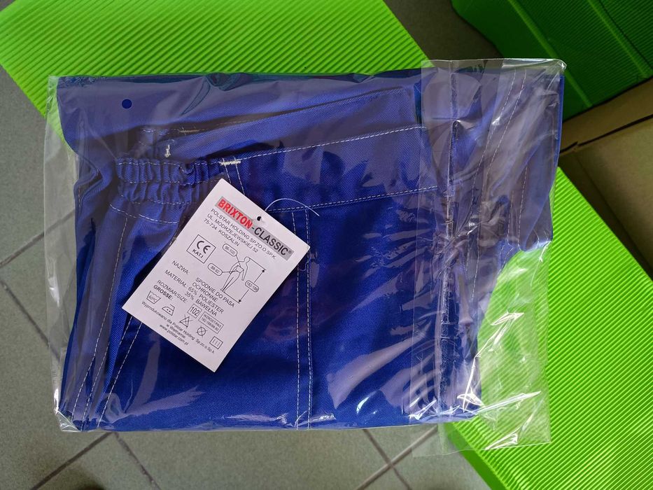 Spodnie robocze do pasa BRIXTON CLASSIC klasyczne niebieskie r.102