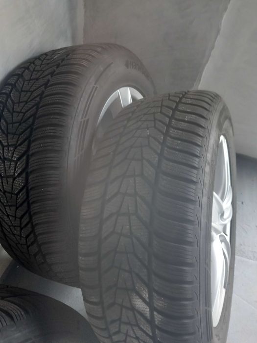 Komplet alu felgi z oponami Porsche Cayenne 255/55/18