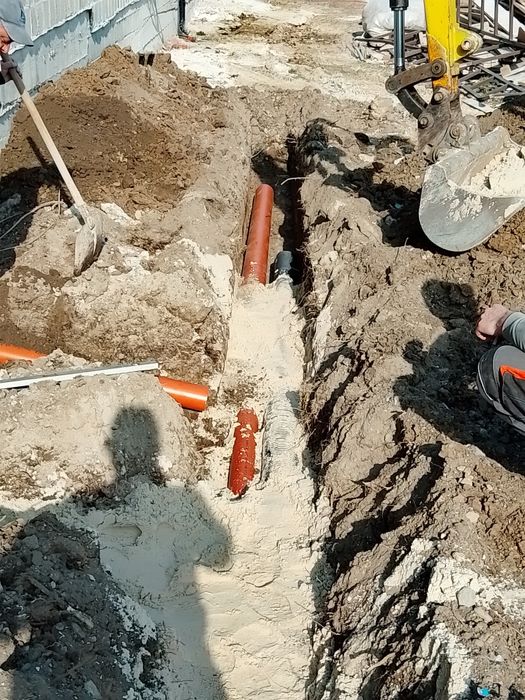 Фундамент, Паркани,  Септики . Каналізація Водопостачання