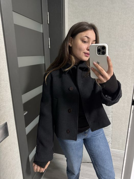 Пальто ZARA оверсайз xs розмір