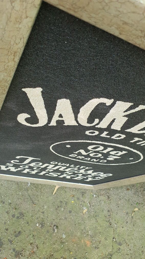 Obraz piaskowiec rękodzieło Jack Daniels do baru, pubu, dekoracji