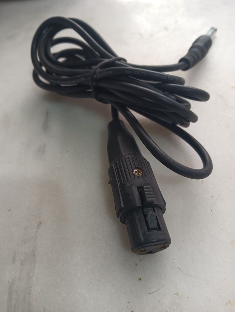 Cabo fêmea XLR  macho Jack 6,5