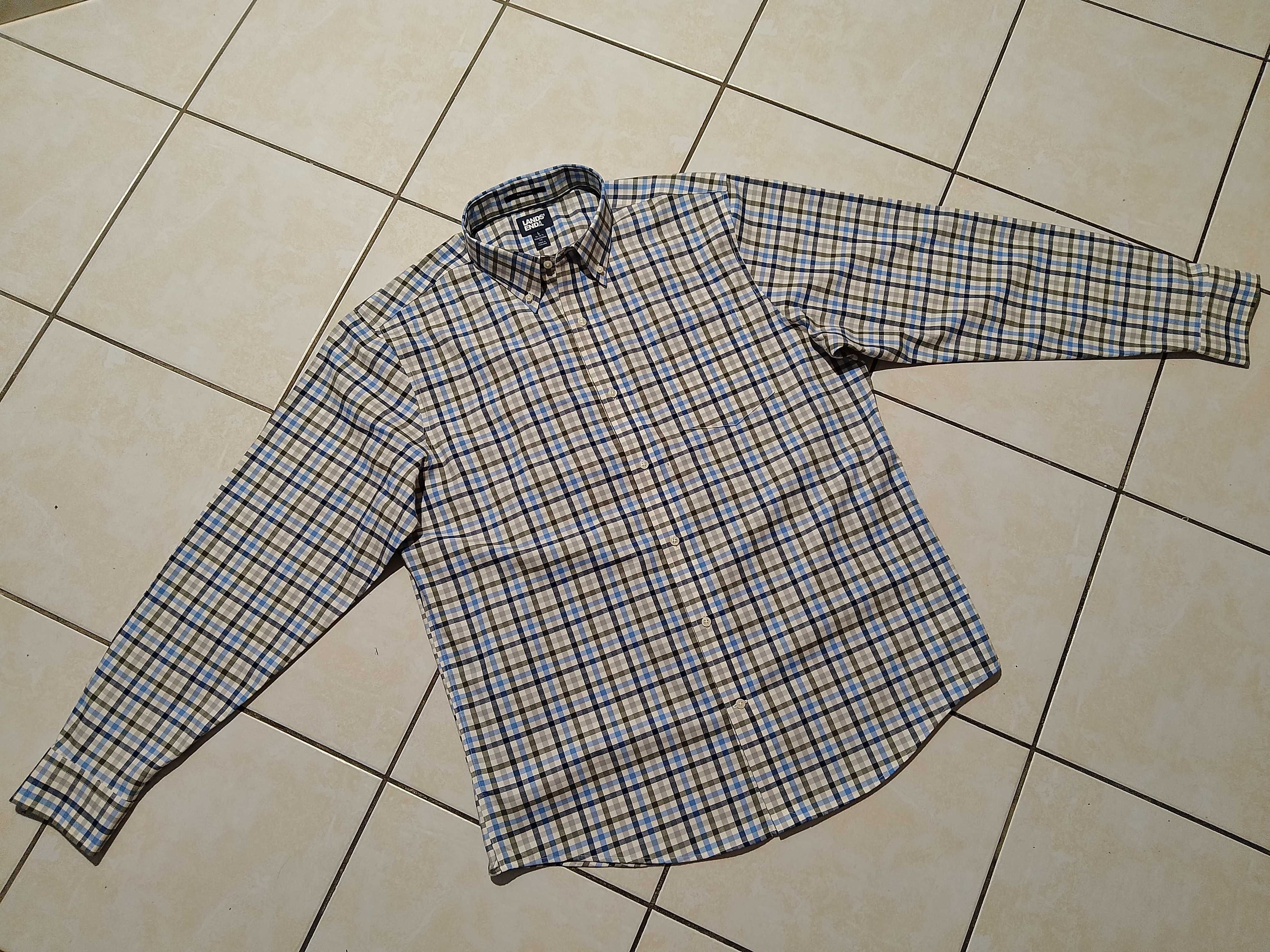 LANDS END USA - NOWA! Markowa Koszula Męska rozmiar XL