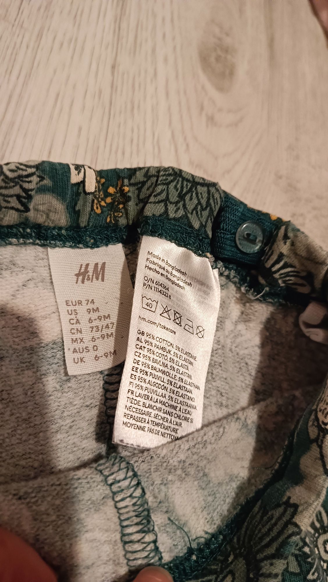 Paczka paka ubrań wiosna wiosenne ubranek dla dziewczynki h&m 68 74