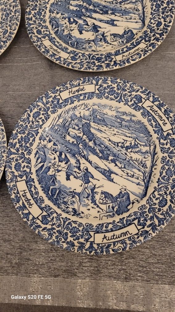 Okazja! ENGLISH IRONSTONE talerz z lat 60-tych.