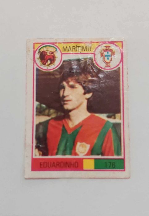 Cromo da coleção Nacional de Futebol 82/83, da Editora Mabilgráfica.