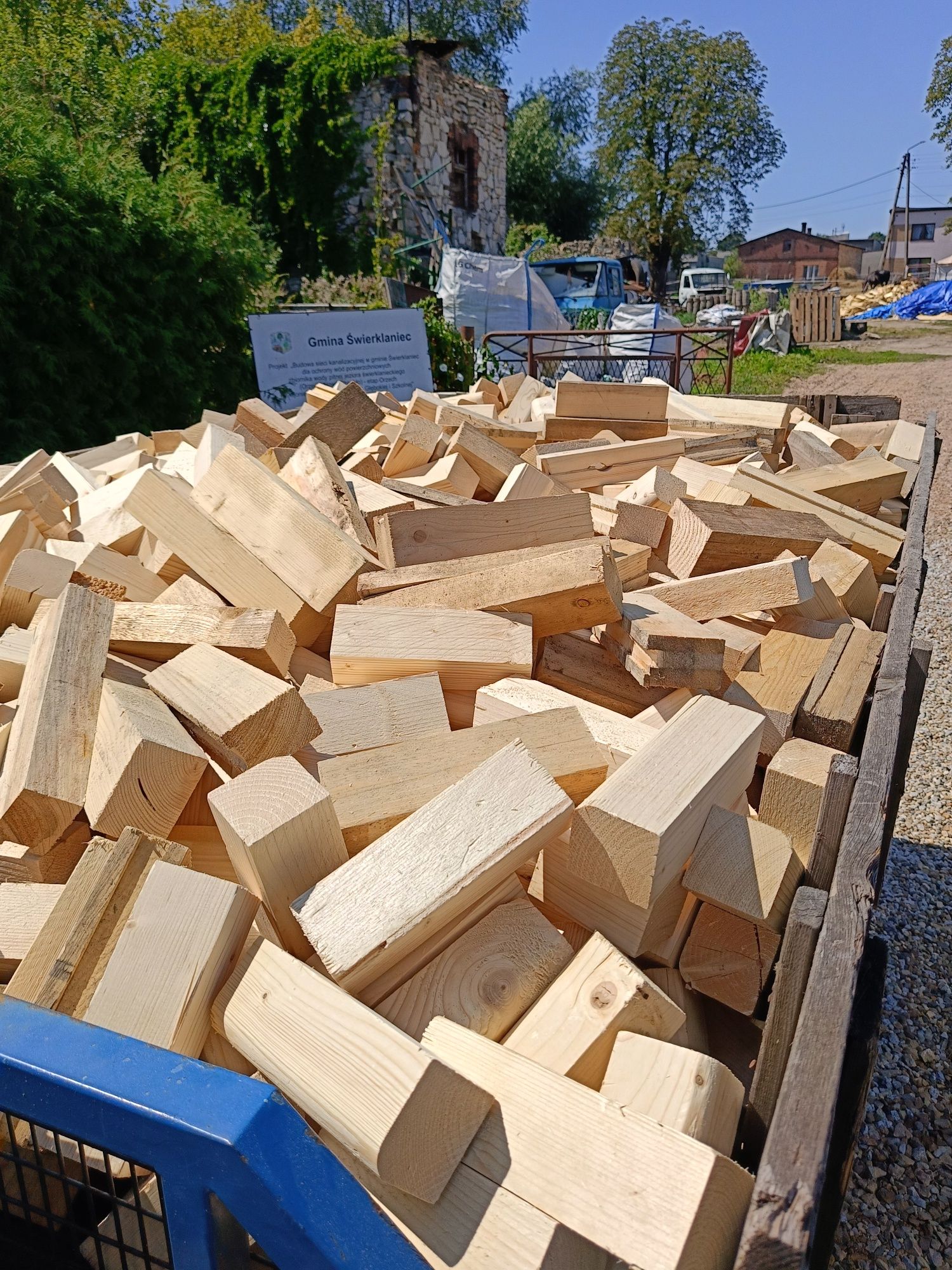 Drewno Opałowe Grubsze czyste suche
