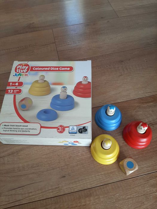 Gra drewniana + puzzle