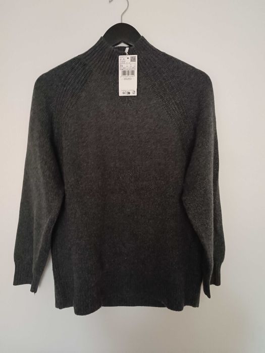Sweter oversize z półgolfem MANGO