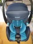 Fotelik samochodowy/nosidełko Recaro Guardia + Baza isofix + adaptery