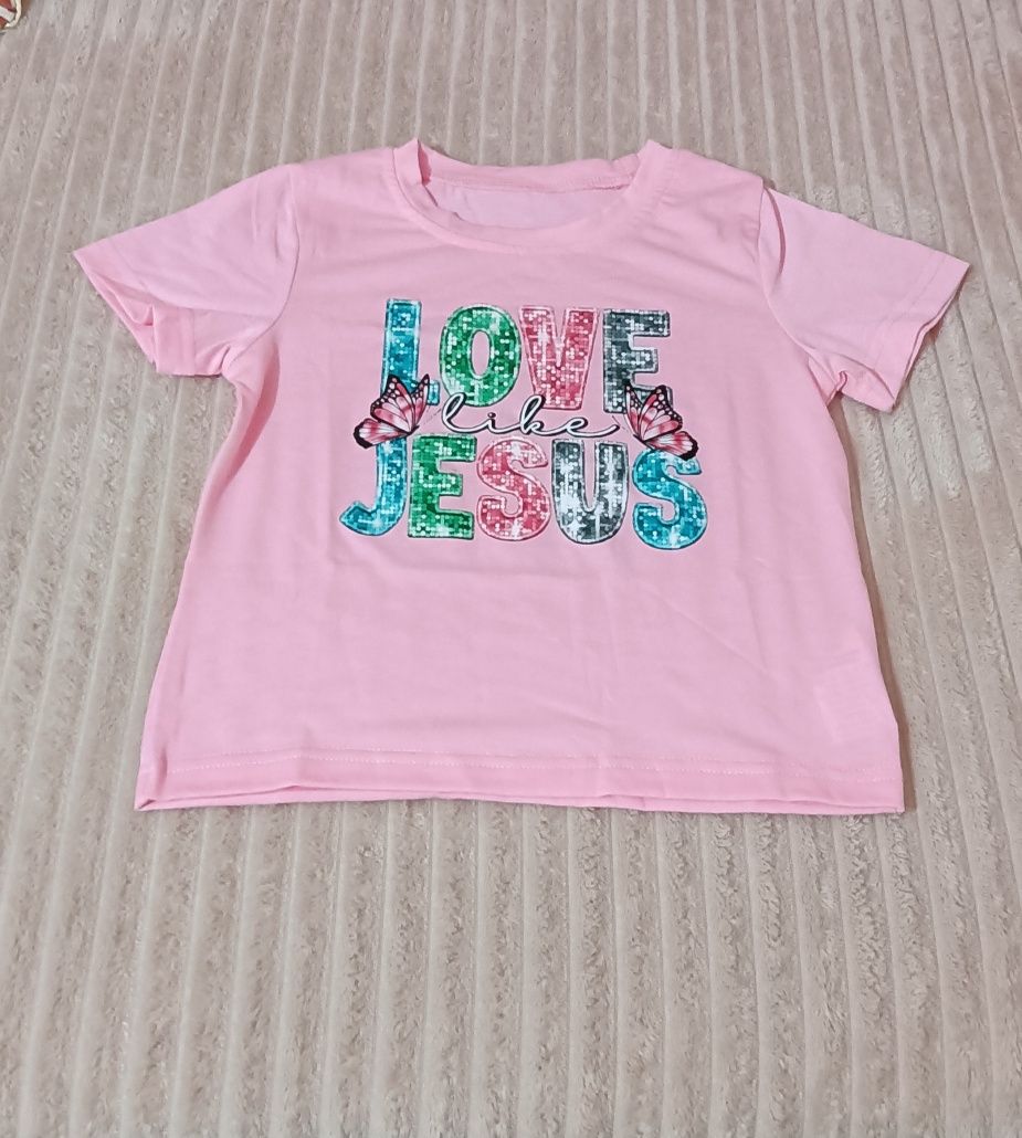 Camisola para menina Love Like Jesus