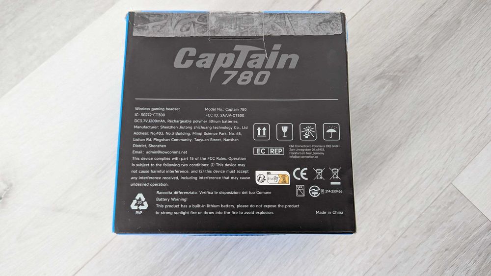 Бездротові ігрові навушники Gvyugke Captain 780 (PS5 ПК Switch)/блютуз