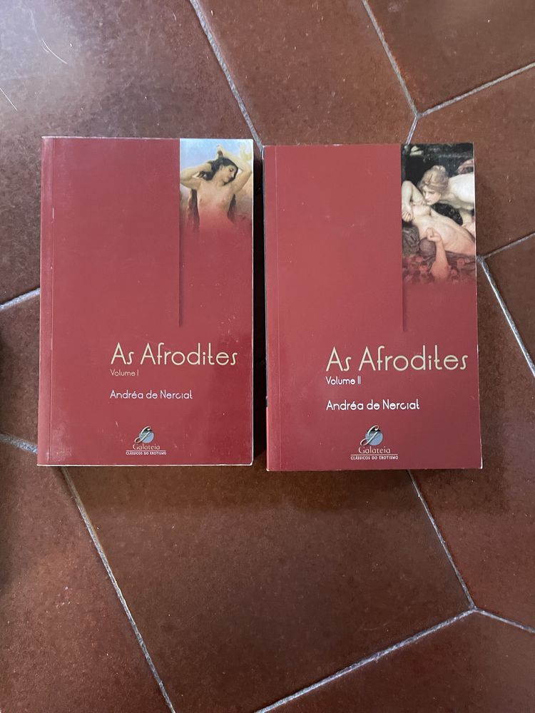 2 livros as afrodites Vol I e II