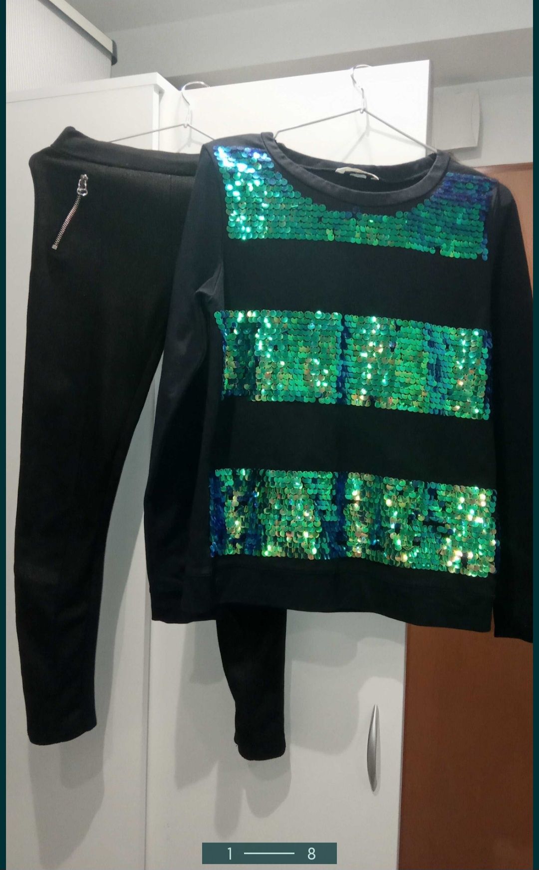 H&M zestaw piękna bluza + wygodne spodnie 10-14lat