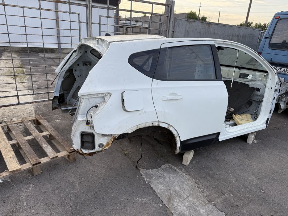 Кузов четверть криша Qashqai j10 j10+2 порезка лонжерон стойка поріг