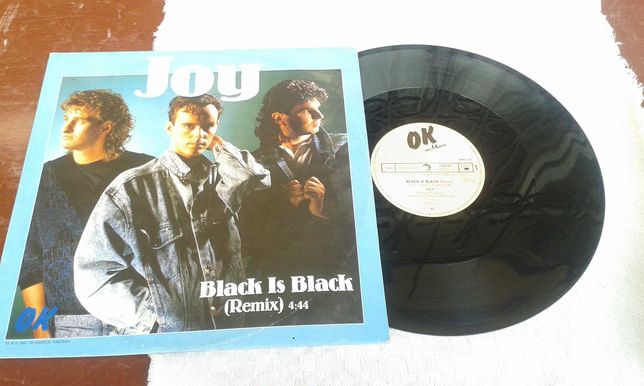 Продам фірмову вінілову платівку "JOY": "Black Is Black"