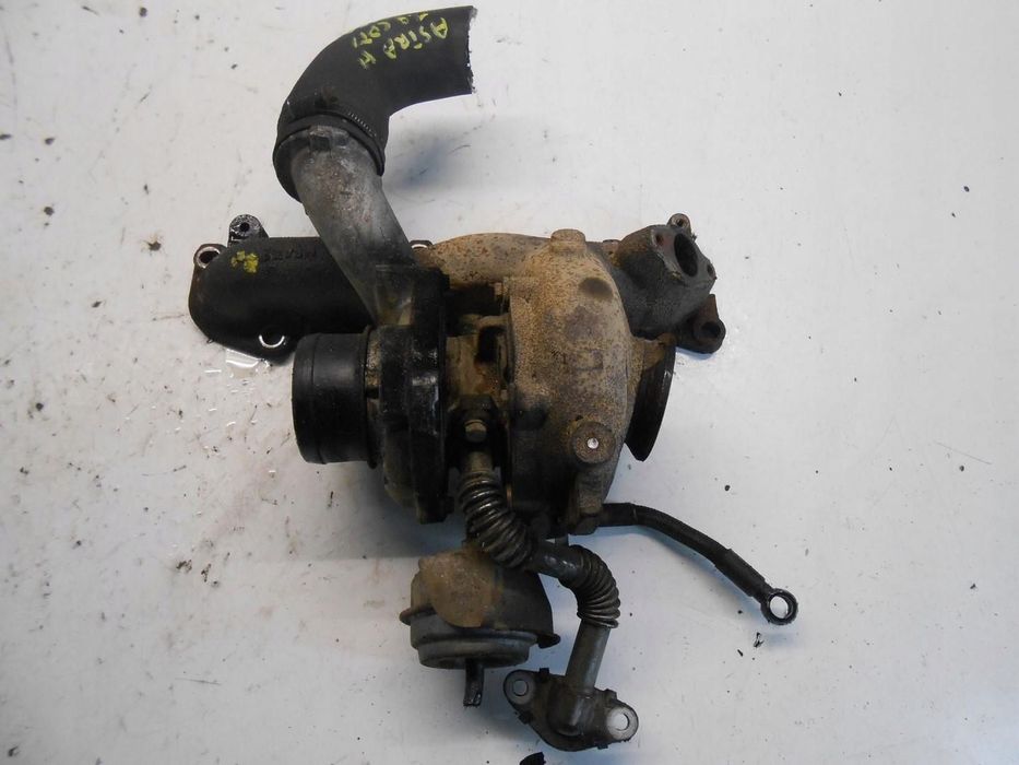 turbosprężarka turbina kolektor opel astra iii h 1.9 cdti #