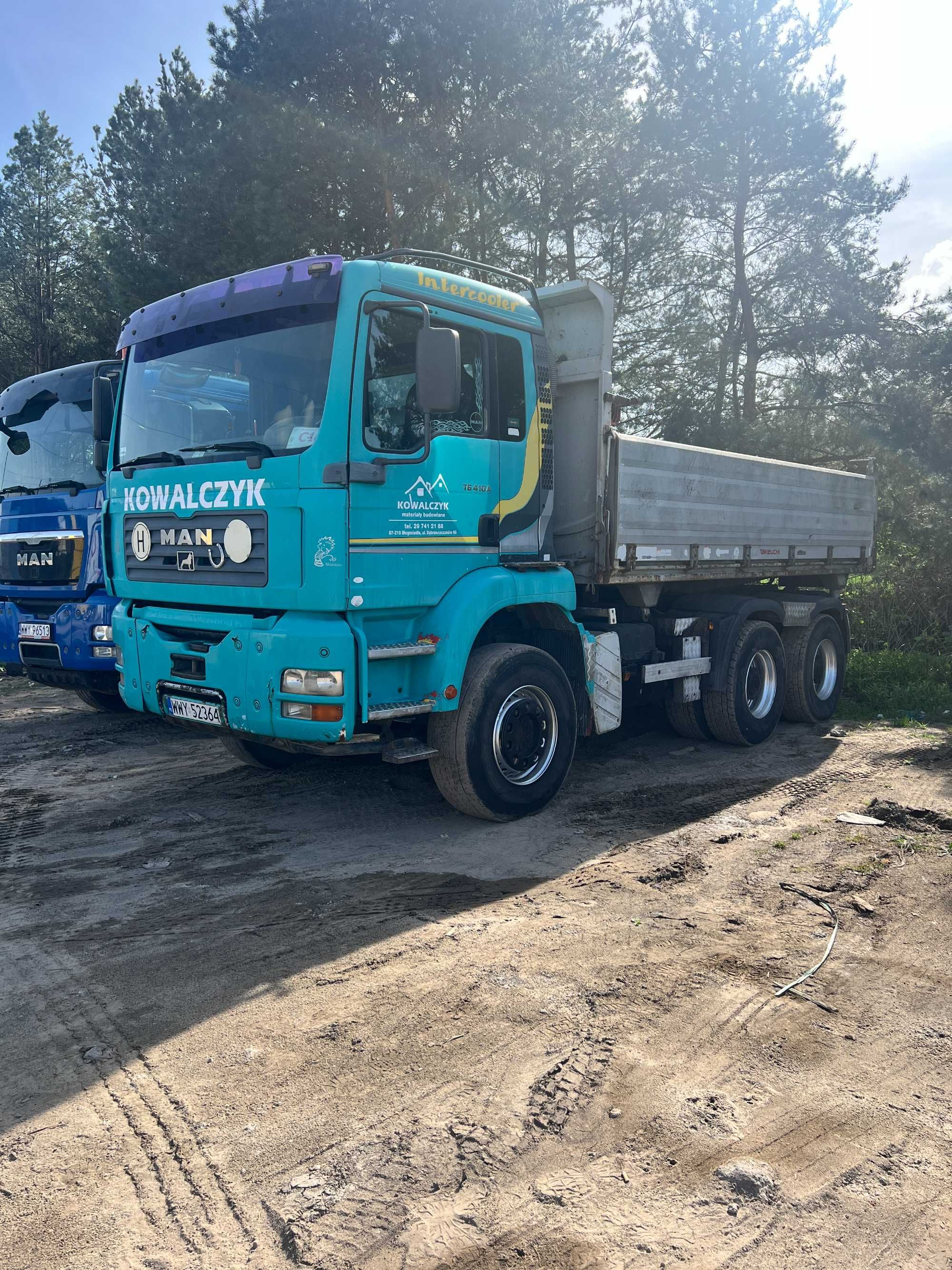 MAN TGA 26,413 MAN Wywrotka , Manual ,26,413 , KIPER 3-str. zamiana
