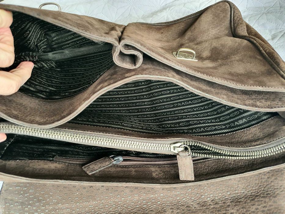 Prada портфель с накладными карманами ( Капсула ).