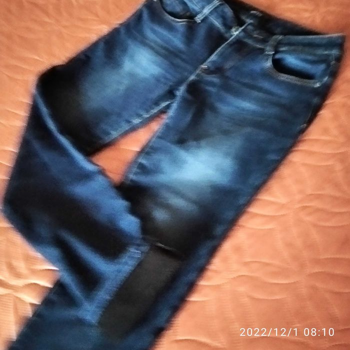 Теплые джинсы на флисе