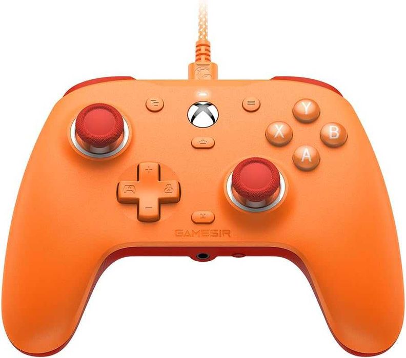 Pad kontroler przewodowy GameSir G7 SE ORANGE efekt Halla Xbox Windows