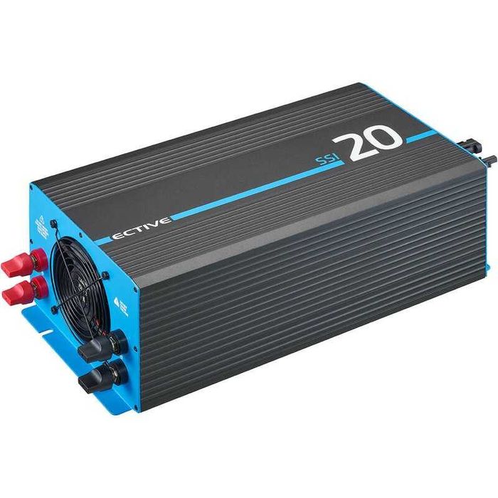 Інвертор чистий сінус ECTIVE SSI 2000W (2кв) з зарядним, Германія