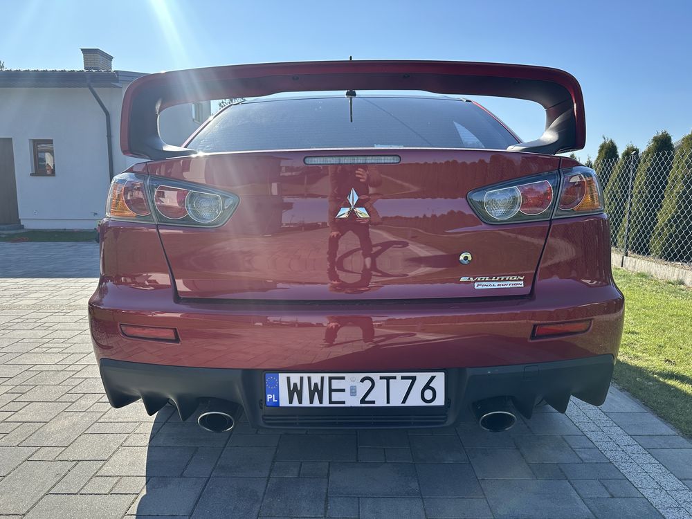 Mitsubishi Lancer Evolution X Evo 10 GSR FINAL EDITION manual  2015r