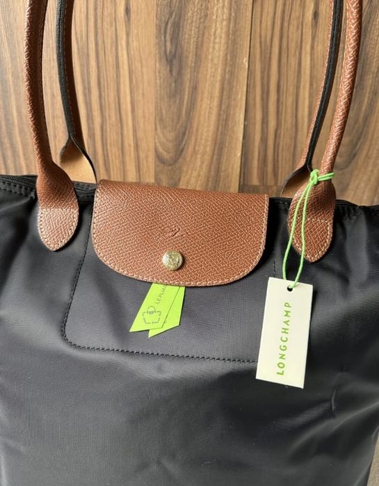 Mala Longchamp Preta Tamanho L