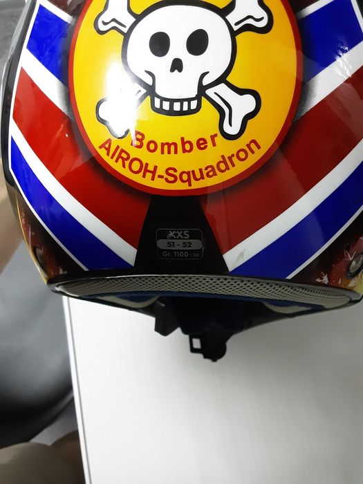 Новий шолом Airoh в оригінальному чохлі,розмір xxs 51-52