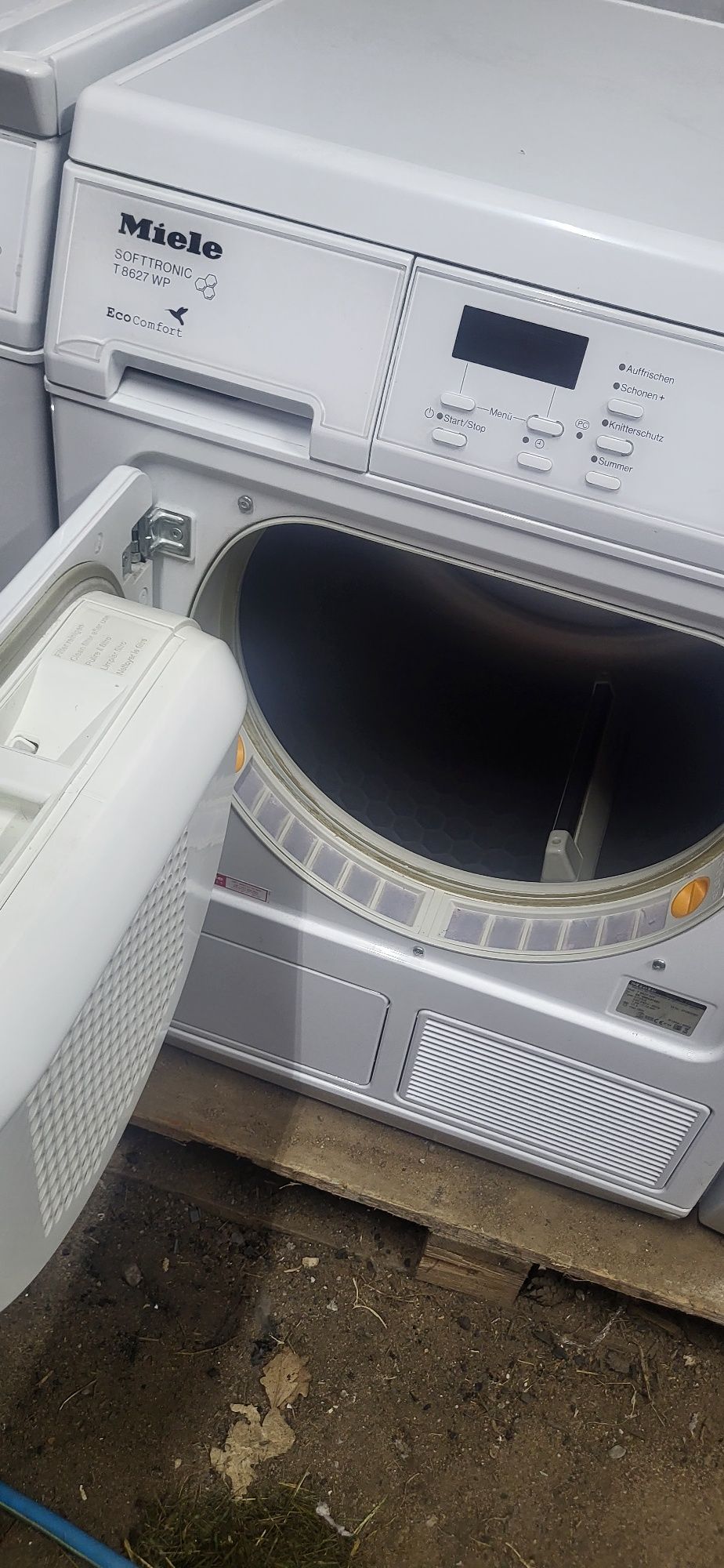 Suszarka Miele T28627WP +pralka Miele W3741 stan idealny