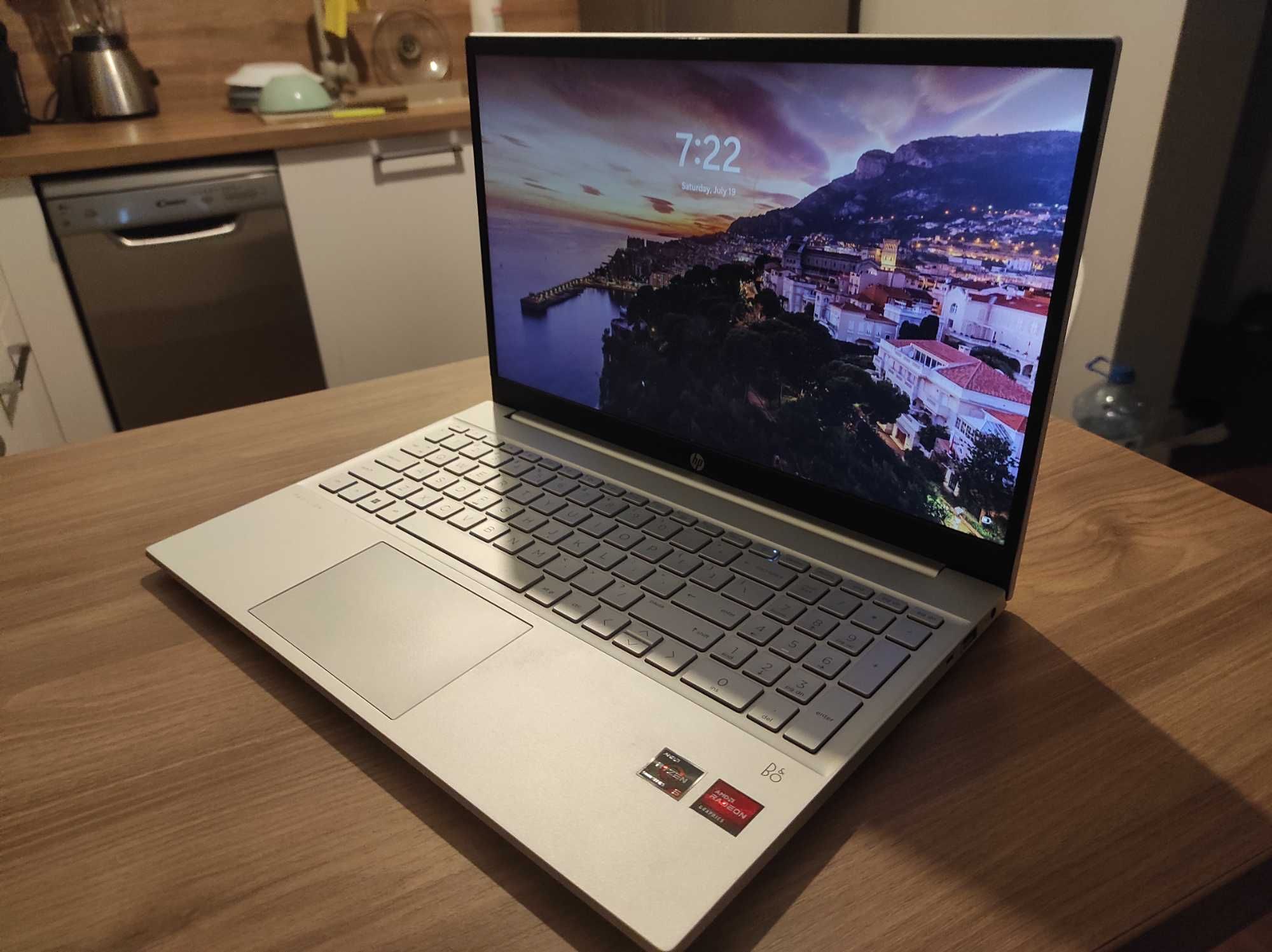 Laptop HP Pavilion Ryzen 5 / 16GB RAM / 512GB SSD – Stan Bardzo Dobry