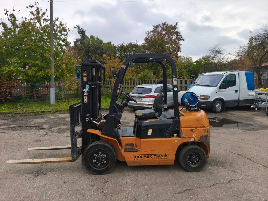 Wózek widłowy Hangcha Rok 2018 książka UDT 2500kg Toyota Nissan Linde