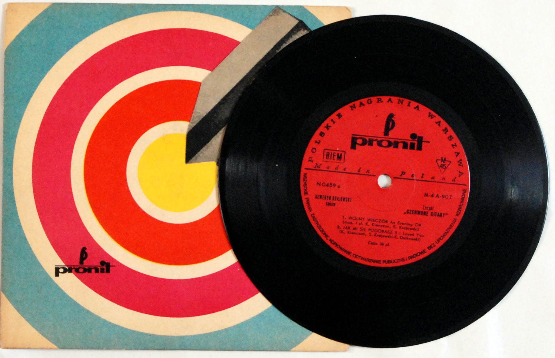 Czerwone Gitary - Wolny Wieczór (N 0459) 1966r.